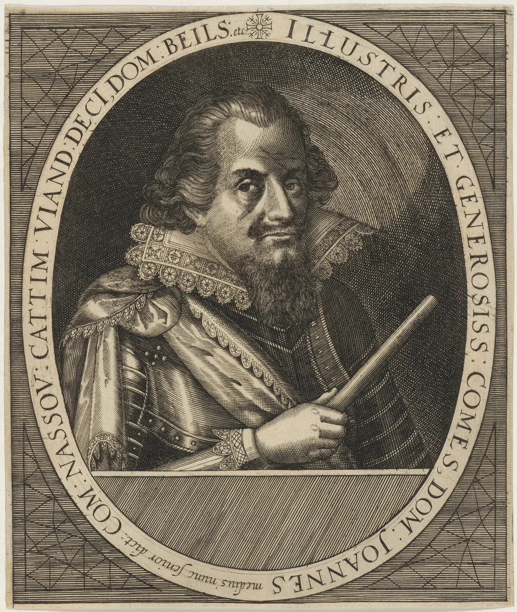 Johan the Elder of Nassau by Unknown 19th Century, print, 1800-1899