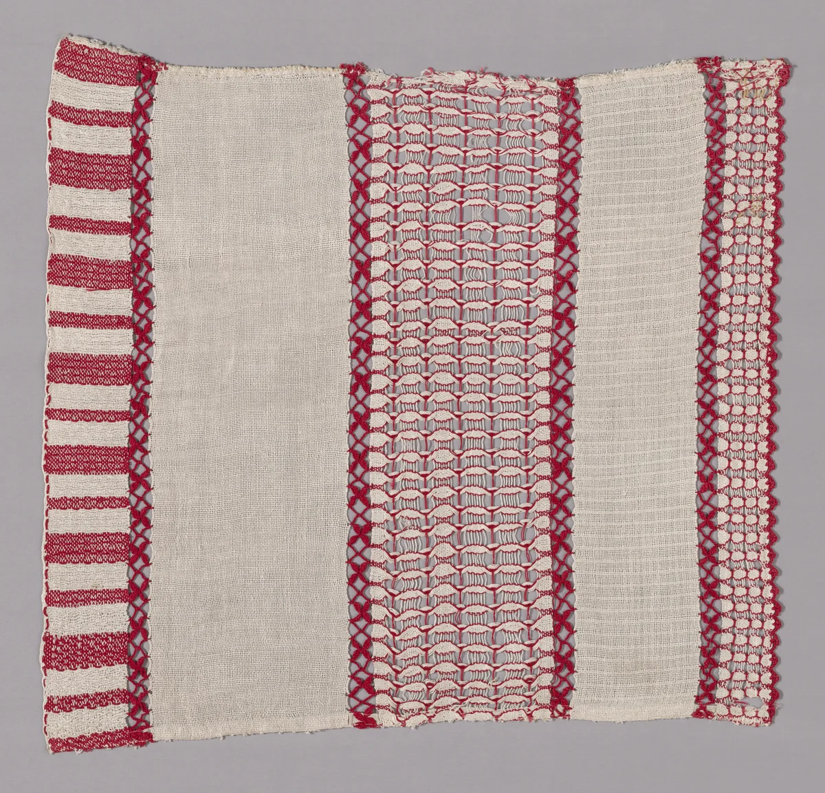 Curtain by Elise Grill, textile, 1889-1890