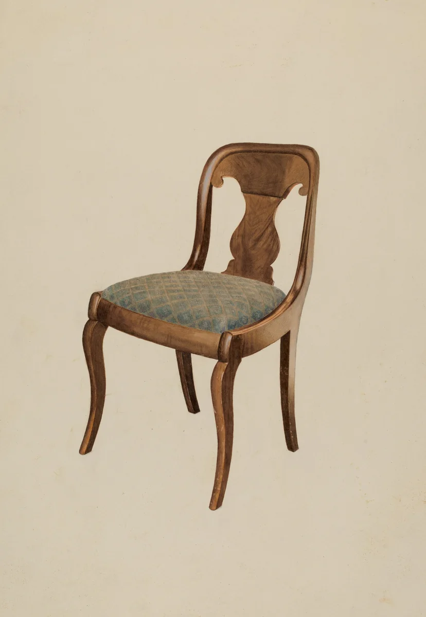 Chair by Henry Murphy, index of american design, 1937