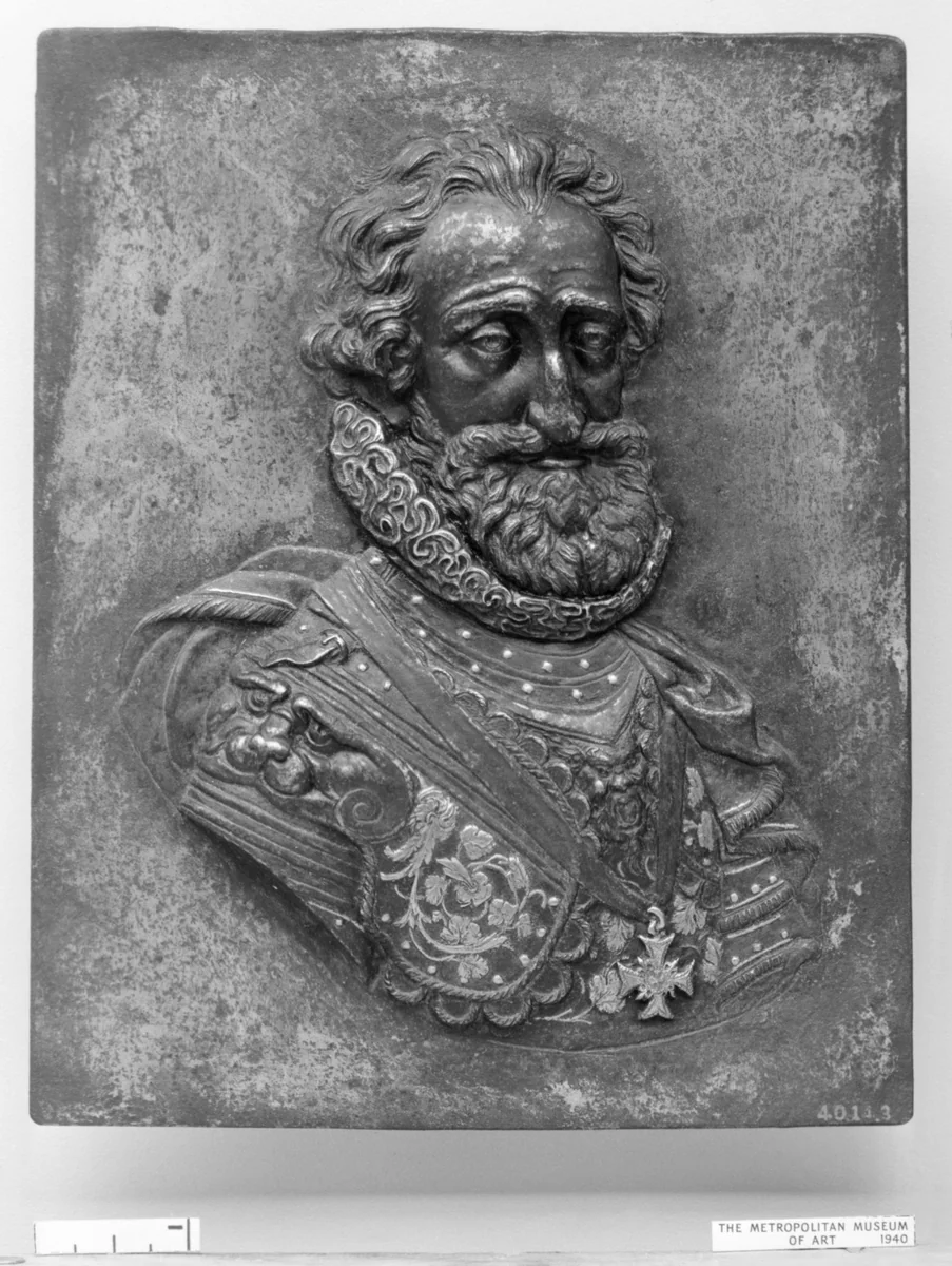 Henry IV, King of France (b. 1553, r. 1589–1610) by Guillaume Dupré, metalwork, 1600-1615
