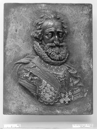 Henry IV, King of France (b. 1553, r. 1589–1610) by Guillaume Dupré, metalwork, 1600-1615