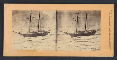 [10 Stereographic Views in the Arctic from the Hayes Expedition] by Thomas C. Roche, photograph, 1861