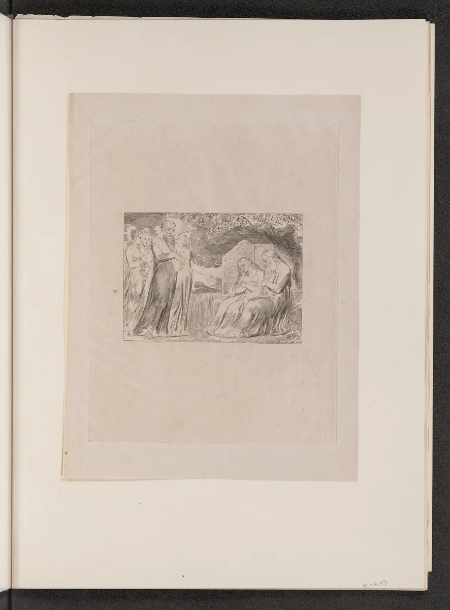 Every Man Also Gave Him a Piece of Money by William Blake, portfolio, 1825