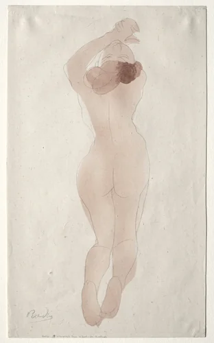 Caresse - moi danc, chéri by Auguste Rodin, print, 1902