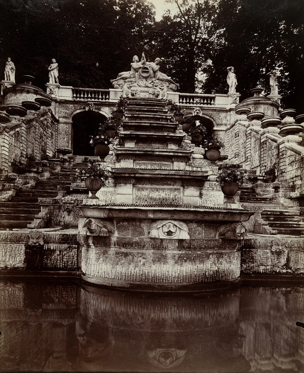 Saint-Cloud by Eugène Atget, photograph, 1923