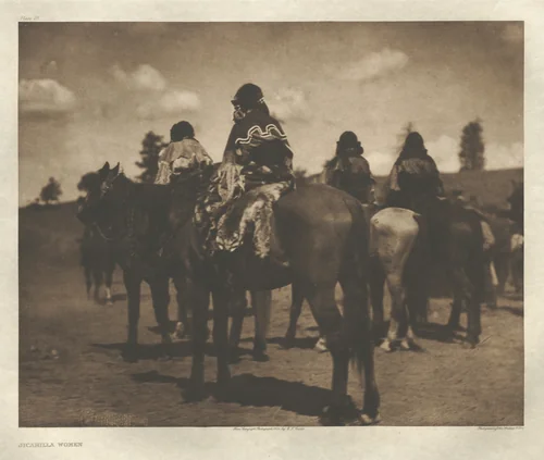 Portfolio I, Plate 25: Jicarilla Women by Edward Curtis, other, 1904