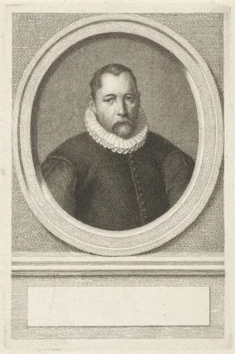 Portret van Pieter Janszoon Kies by Jacob Houbraken, print, 1749-1780