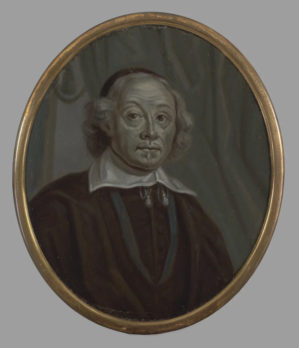 Johan de Brune (1588-1658). Staatsman en dichter by Arnoud van Halen, painting, 1700-1720