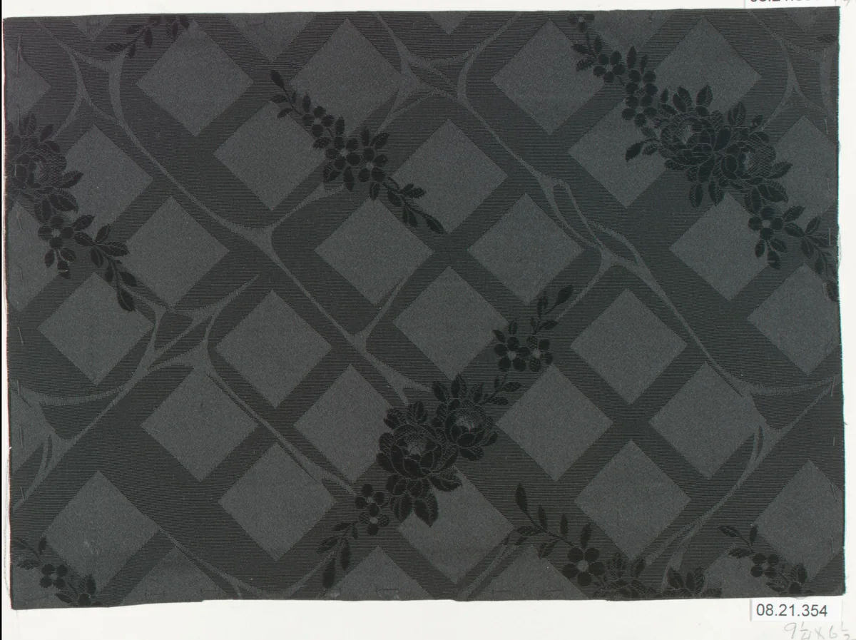 Textile sample by Unknown Designer, textile, 1900