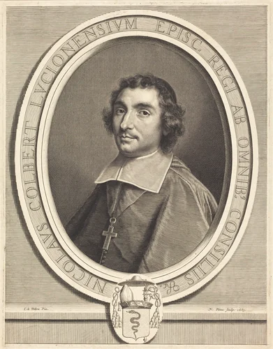 Nicolas Colbert by Nicolas Pitau I; Claude Lefebvre, print, 1632-1671