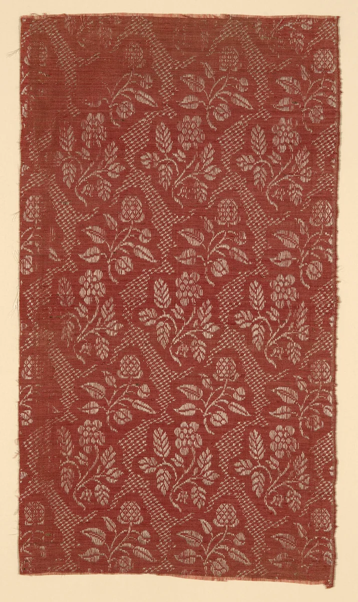 Fragment by Europe, textile, 1801-1900