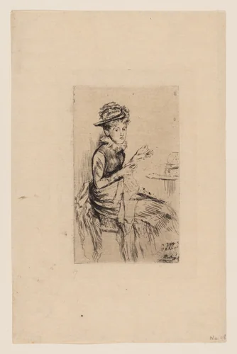 Tatting by James McNeill Whistler, print, 1874