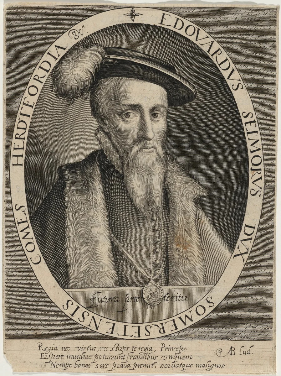 Edward Seymour, First Duke of Somerset by Magdalena van de Passe
Willem de Passe, print, 1620