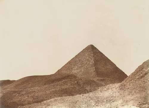 Pyramid of Cheops, Giza by John Beasley Greene, photograph, 1853-1854