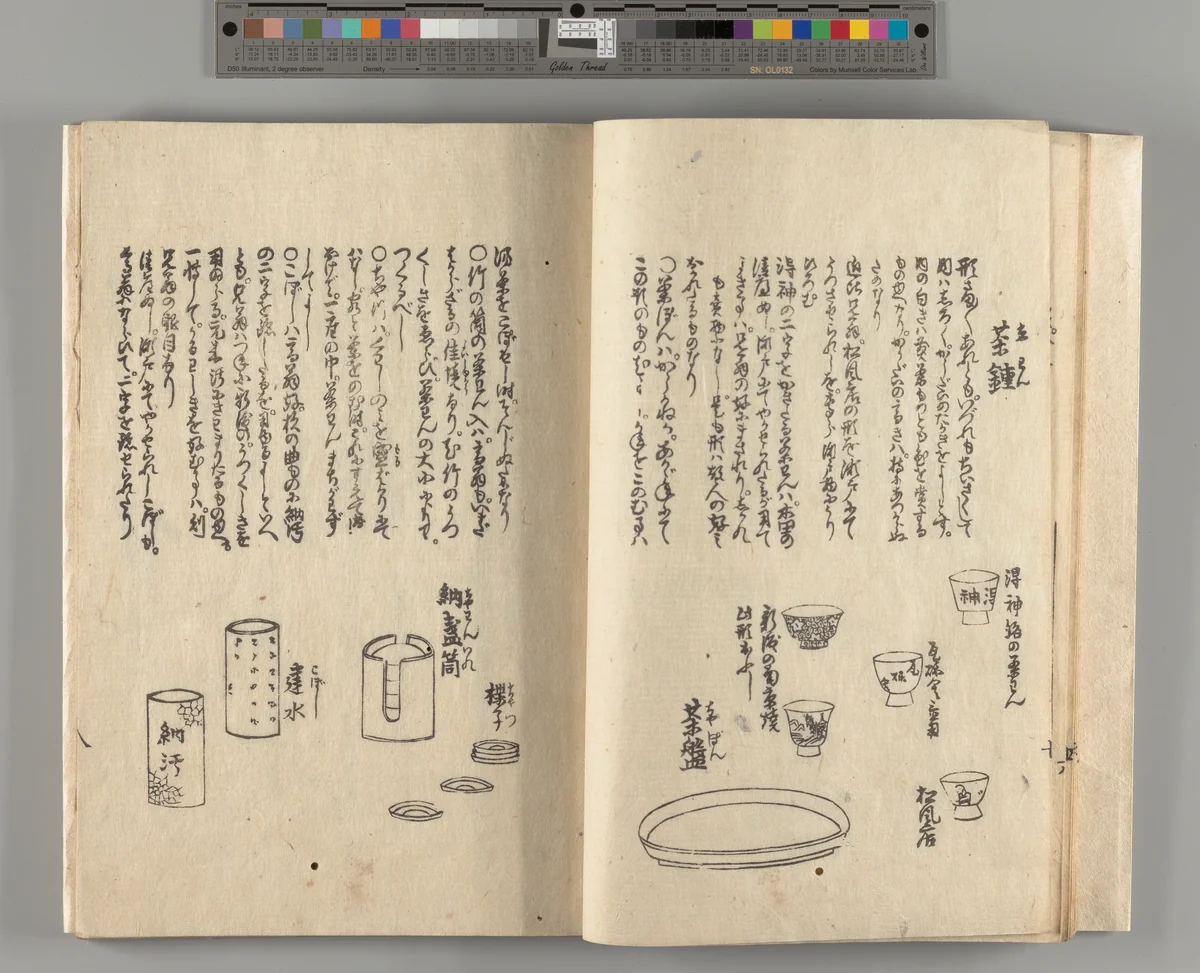 Sencha hayashinan by Ryūkatei Ransui, artwork, 1802