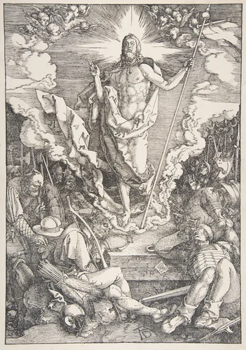The Resurrection, from "The Large Passion" by Albrecht Dürer, print, 1511
