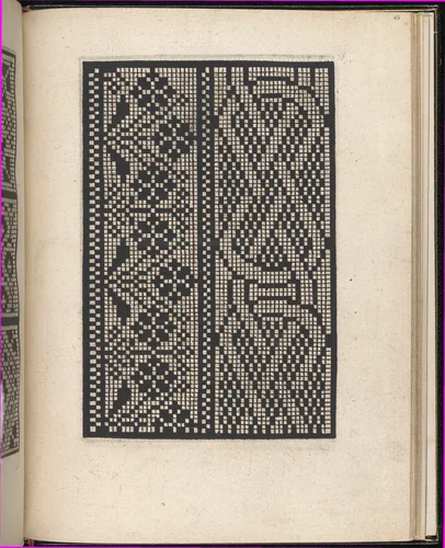 Page from Ein new kunstlich Modelbuch...(Page 42r) by Peter Quentel, book, 1544