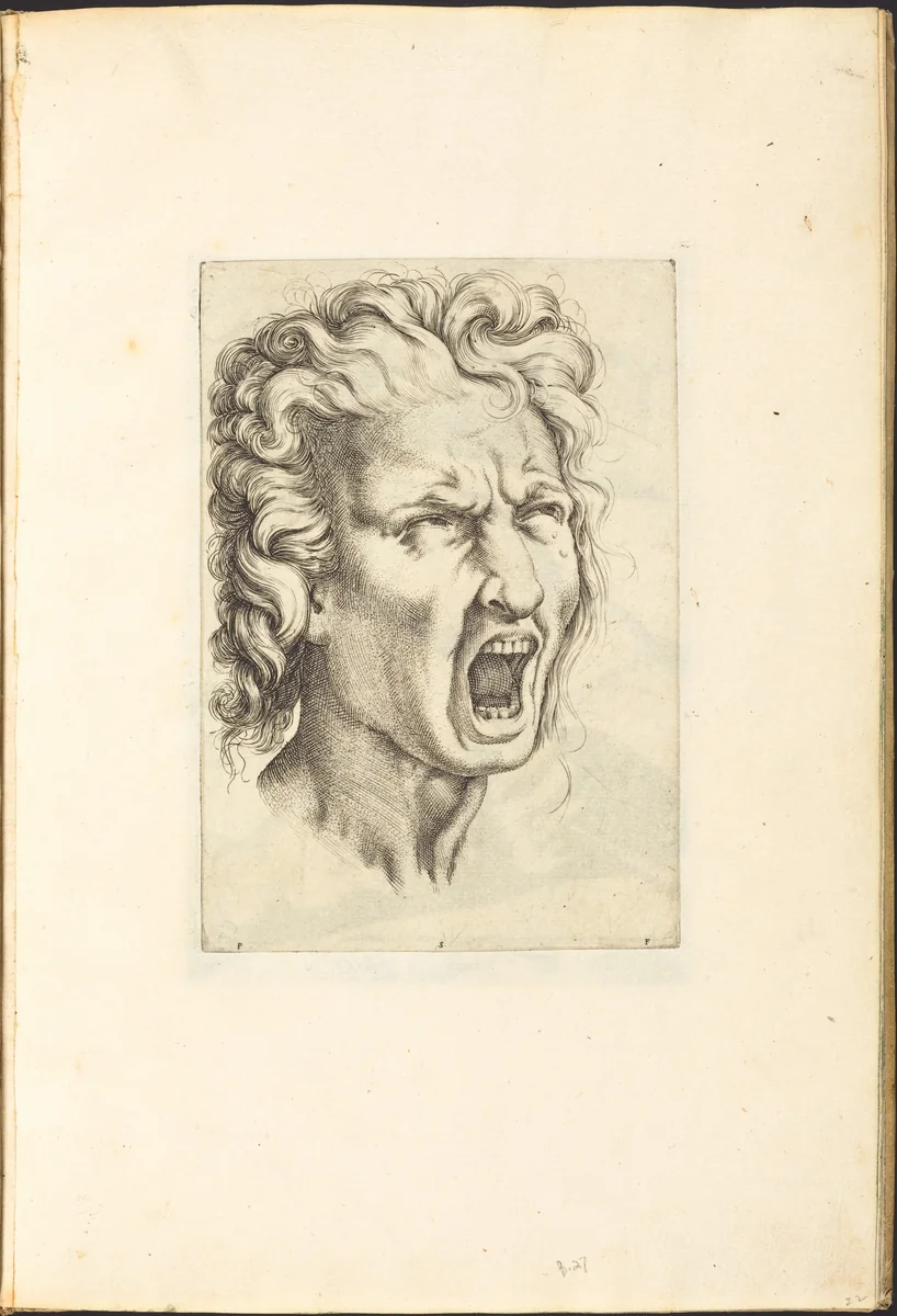 Print from Drawing Book by Luca Ciamberlano, print, 1610-1620