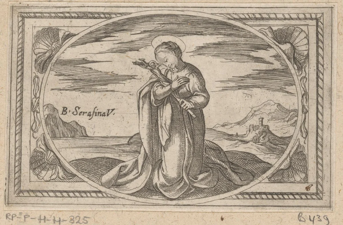 H. Serfina by Antonio Tempesta, print, 1565-1630