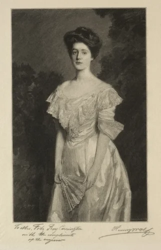 Mrs. Cowperthwait by Henry Wolf, print