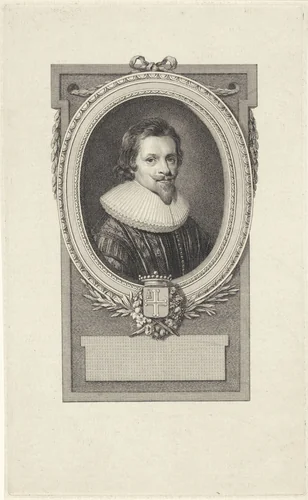 Portret van Alexander van der Capellen by Reinier Vinkeles, print, 1777