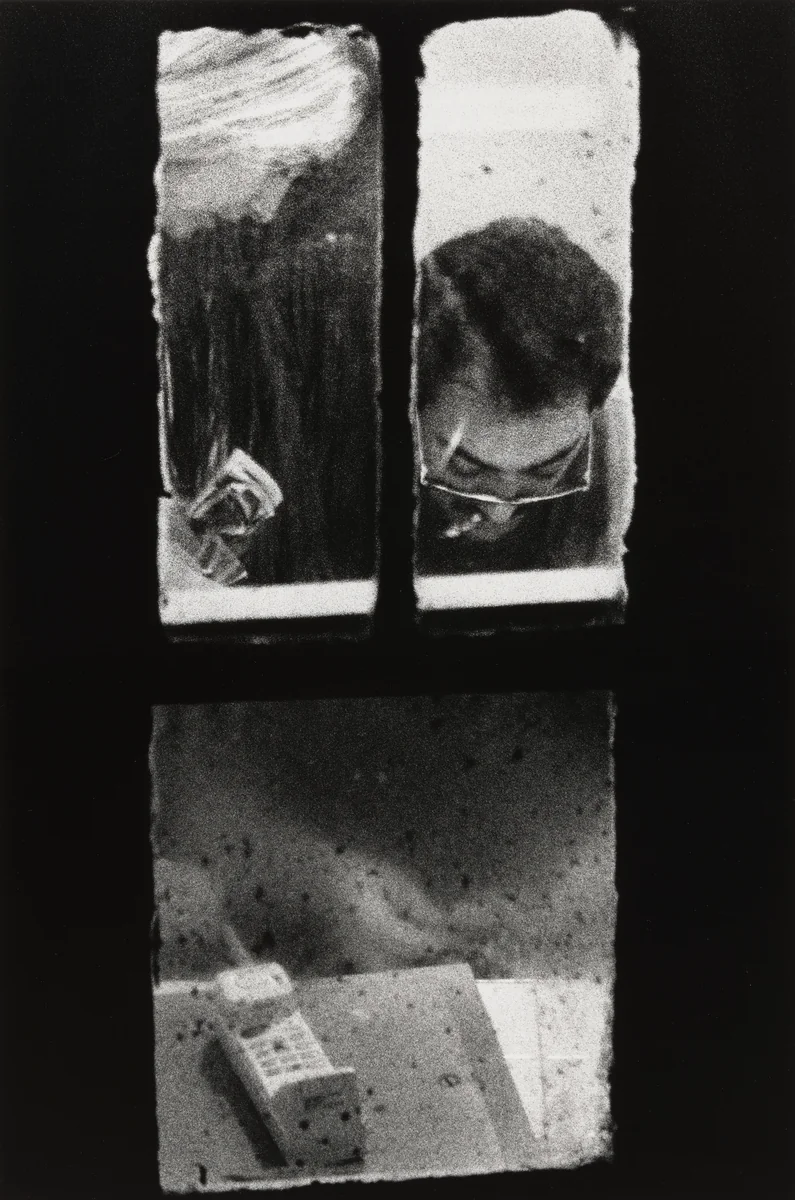 Dirty Windows #17 by Merry Alpern, photograph, 1993-1994