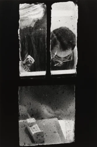 Dirty Windows #17 by Merry Alpern, photograph, 1993-1994