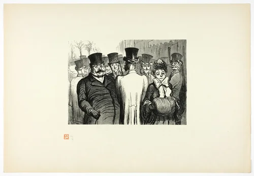 Le Boulevard des Italiens, from Tirage Unique de Trente-Six Bois by Charles Maurand, print, 1862