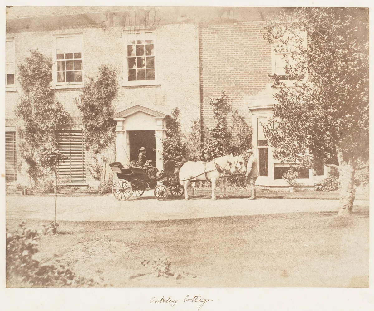 Oakley Cottage by John Dillwyn Llewelyn, photograph, 1853-1856