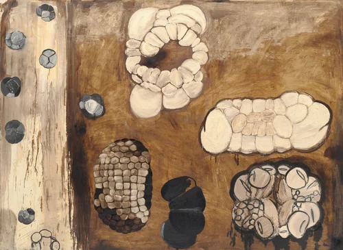 Bitumen by Terry Winters, painting, 1986