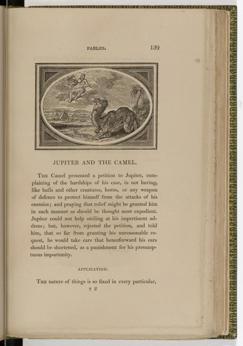Headpiece (page 139) from The Fables of Aesop by Thomas Bewick, illustrated book, 1818