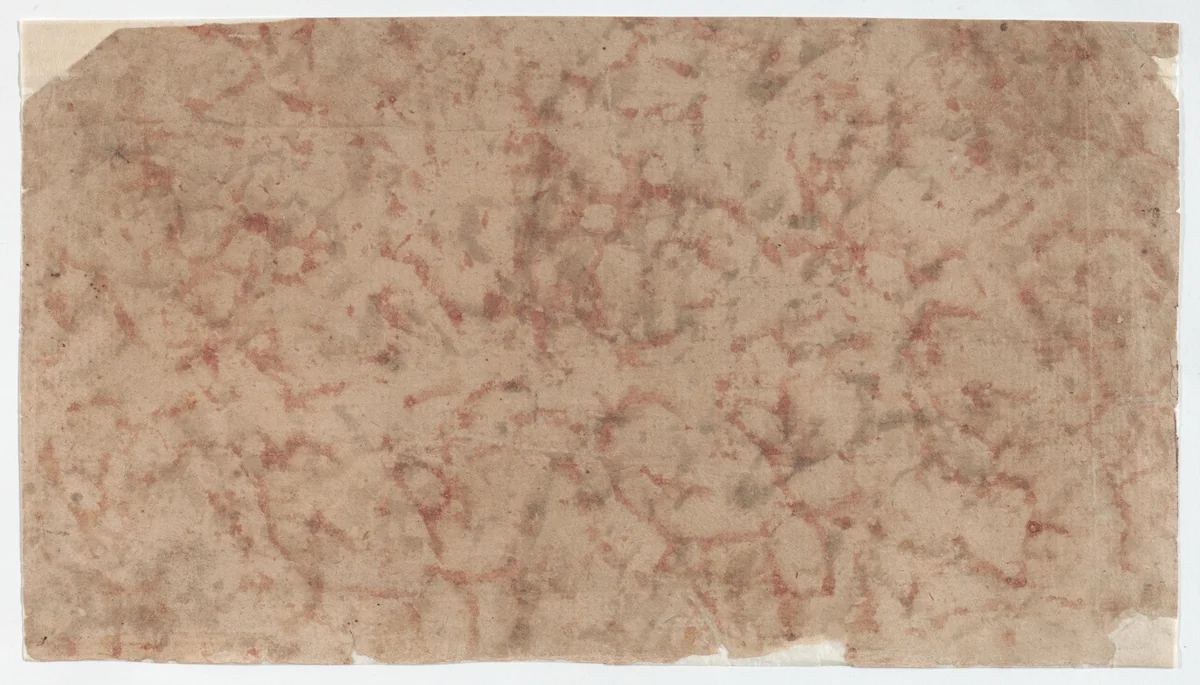 Sheet with overall spotted design by anonymous, print, 1800-1900