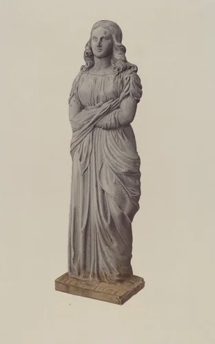 Garden Figure by American 20th Century, index of american design, 1935-1942