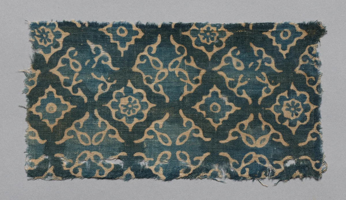Fragment by Unknown, textile, 1100-1399