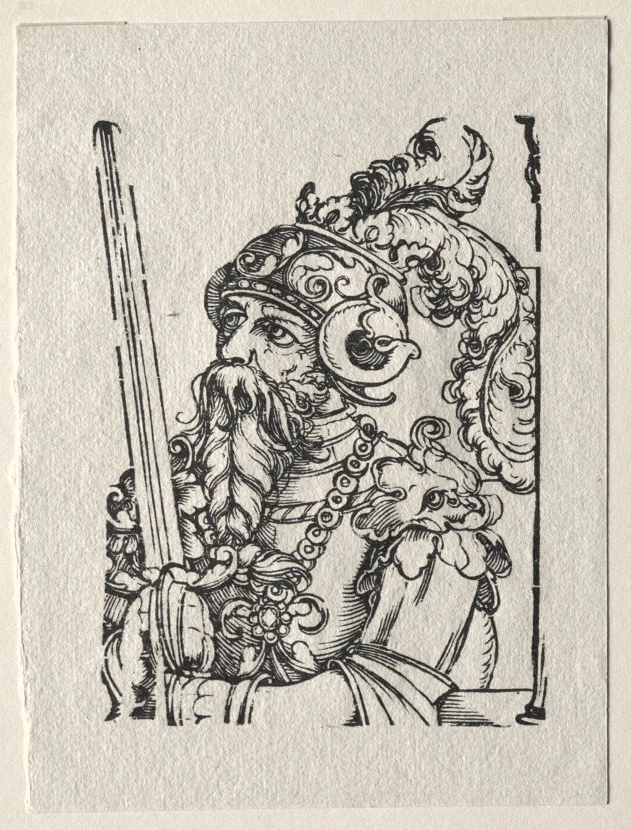 Tyrants of the Old Testament: Sennacherib by Georg Pencz, print