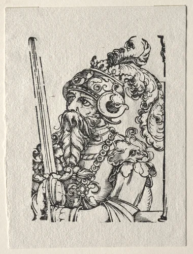 Tyrants of the Old Testament: Sennacherib by Georg Pencz, print