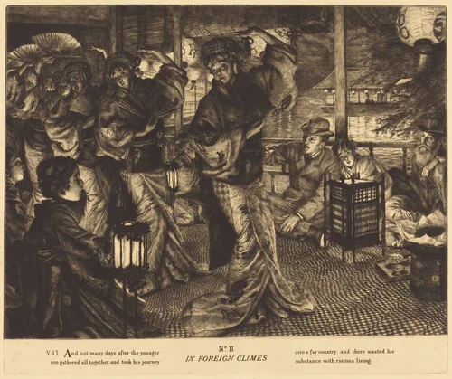In Foreign Climes by James Jacques Joseph Tissot, print, 1882
