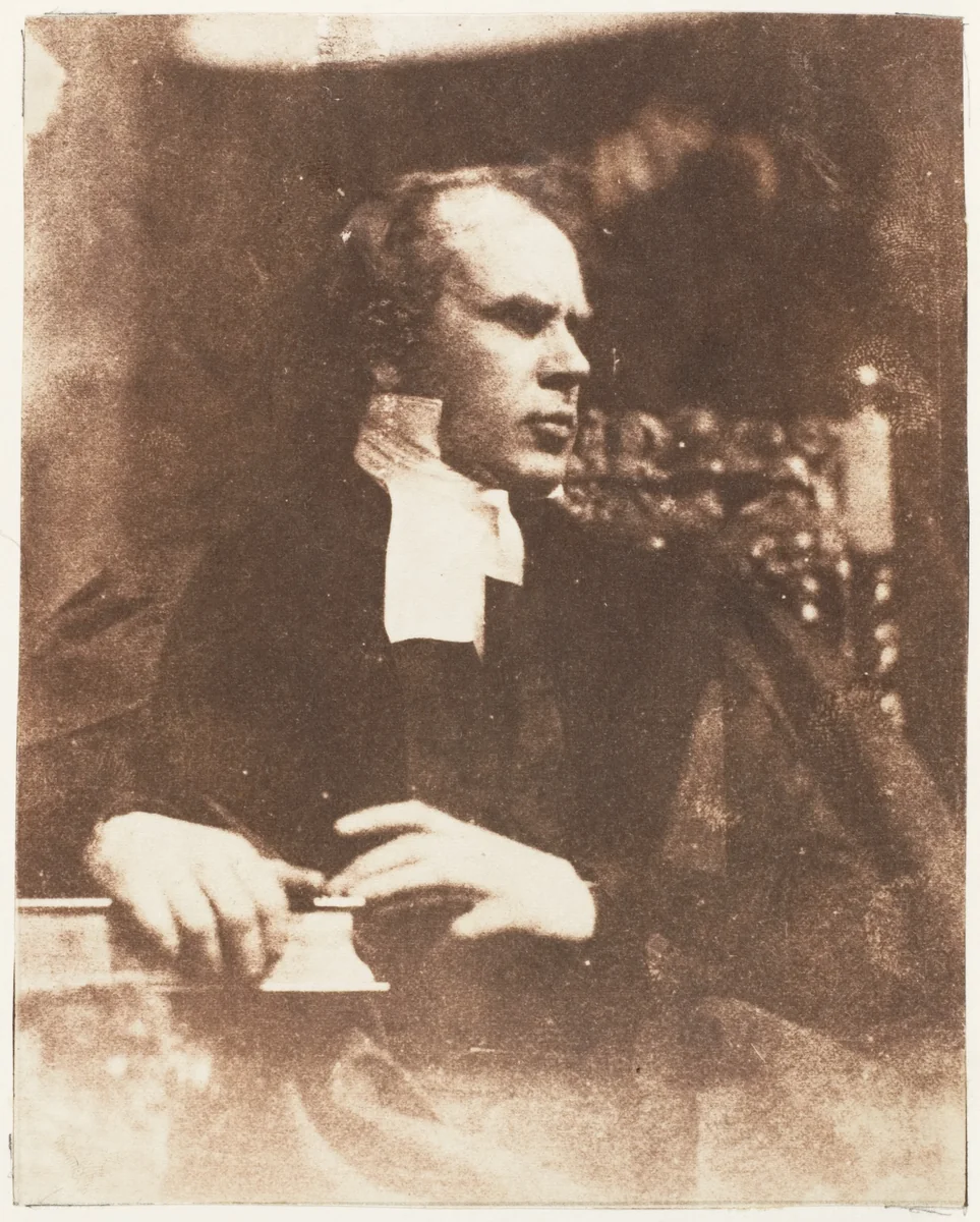 Dr. Welsh by Hill and Adamson, photograph, 1843-1847
