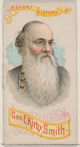 A Short History of General Edmund Kirby Smith, from the Histories of Generals series of booklets (N78) for Duke brand cigarettes by W. Duke, Sons & Co., print, 1888