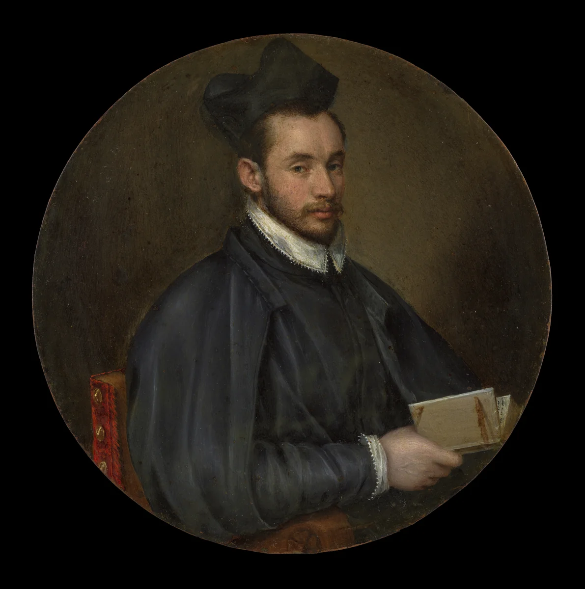 Portrait of a Prelate by Lavinia Fontana, painting, 1575-1585