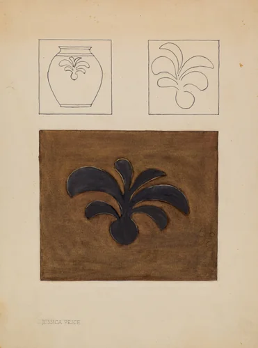 Jar by Jessica Price, index of american design, 1937