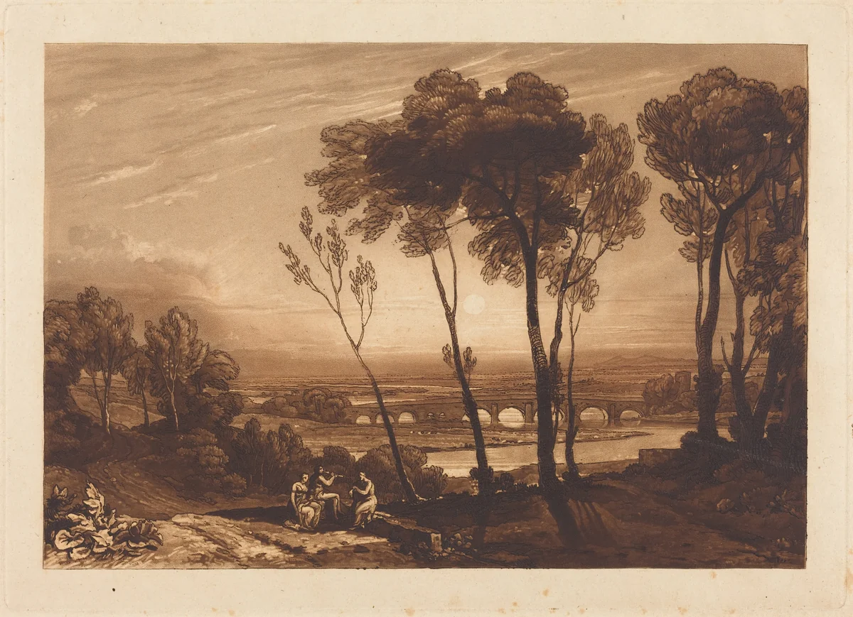 The Bridge in Middle Distance by Charles Turner
Joseph Mallord William Turner, print, 1808