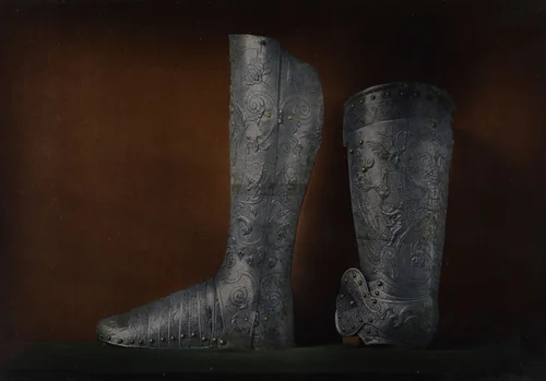 Cuissard et Jambière du Roi Henri II by Léon Vidal, photograph, 1873