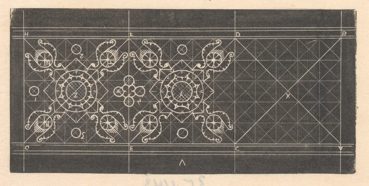 Ornament by Mathieu Lauweriks, print, 1899