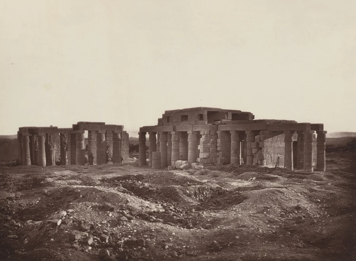 The Temple from the North by William de Wiveleslie Abney, photograph, 1876