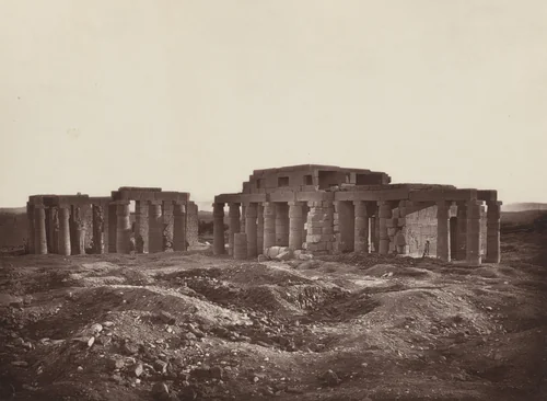 The Temple from the North by William de Wiveleslie Abney, photograph, 1876