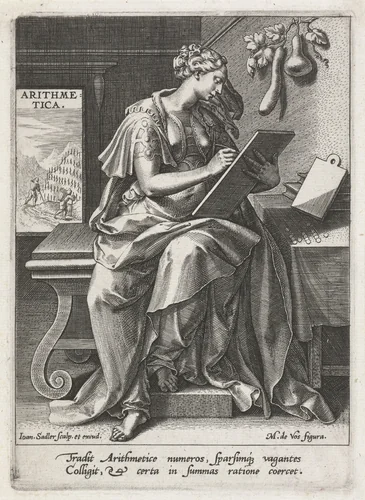Aritmetica by Unknown, print, 1560-1600