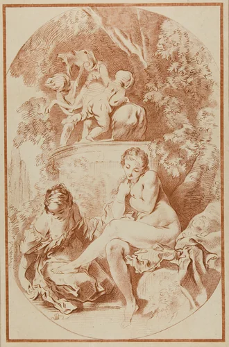 Bathsheba, from A Collection of Prints in Imitation of Drawings by William Wynne Ryland, print, 1764