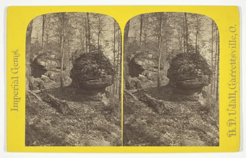 Turtle Rock, No. 23 from the series "Imperial Gems" by H. D. Udall, photograph, 1875-1899