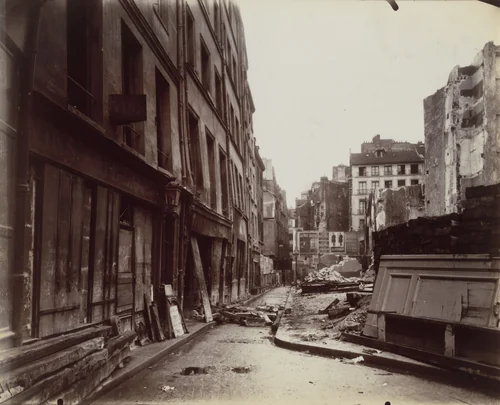 Rue de la Parcheminerie by Eugène Atget, photograph, 1913